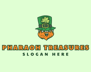 Lucky Irish Leprechaun logo design