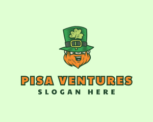 Lucky Irish Leprechaun logo design