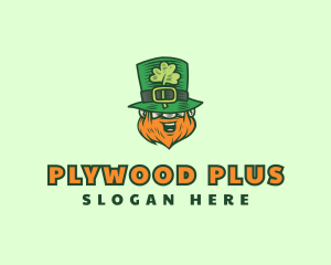 Lucky Irish Leprechaun logo design