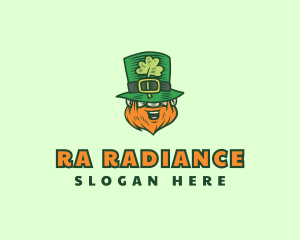 Lucky Irish Leprechaun logo design