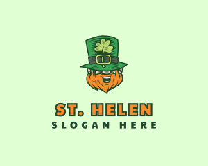 Lucky Irish Leprechaun logo design