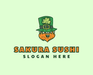 Lucky Irish Leprechaun logo design