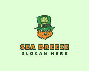 Lucky Irish Leprechaun logo design
