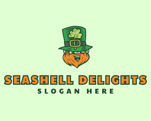 Lucky Irish Leprechaun logo design