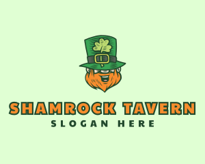 Irish - Lucky Irish Leprechaun logo design