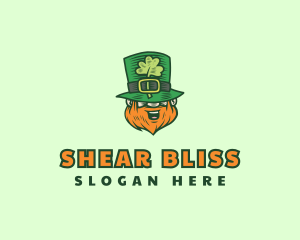 Lucky Irish Leprechaun logo design