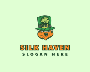 Lucky Irish Leprechaun logo design