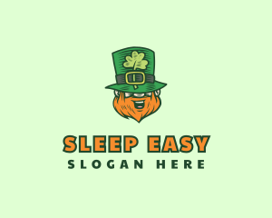 Lucky Irish Leprechaun logo design