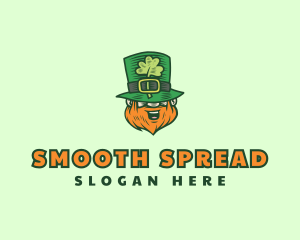 Lucky Irish Leprechaun logo design