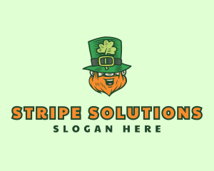 Lucky Irish Leprechaun logo design