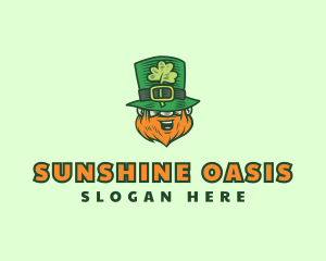 Lucky Irish Leprechaun logo design