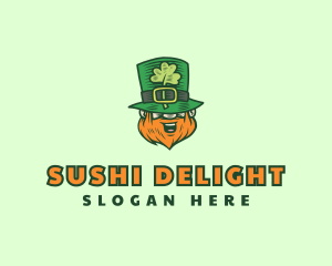 Lucky Irish Leprechaun logo design