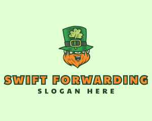 Lucky Irish Leprechaun logo design