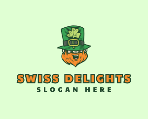 Lucky Irish Leprechaun logo design