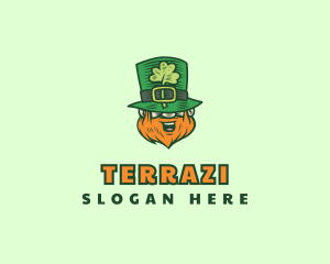 Lucky Irish Leprechaun logo design