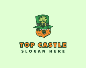 Lucky Irish Leprechaun logo design