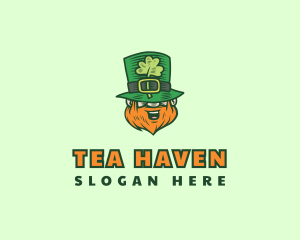 Lucky Irish Leprechaun logo design