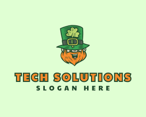 Celebration - Lucky Irish Leprechaun logo design