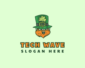 Lucky Irish Leprechaun logo design