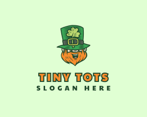 Lucky Irish Leprechaun logo design