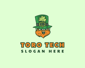 Lucky Irish Leprechaun logo design