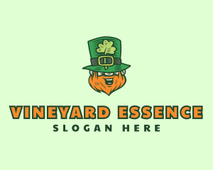 Lucky Irish Leprechaun logo design