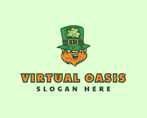 Lucky Irish Leprechaun logo design