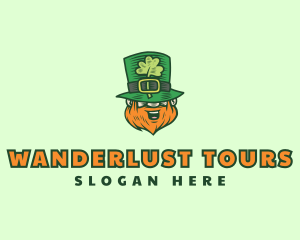 Lucky Irish Leprechaun logo design