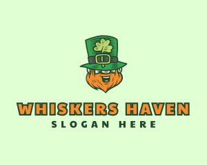 Lucky Irish Leprechaun logo design