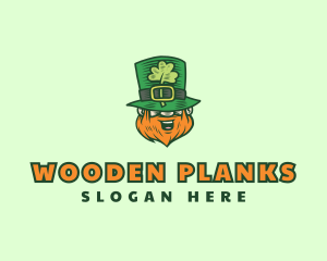 Lucky Irish Leprechaun logo design