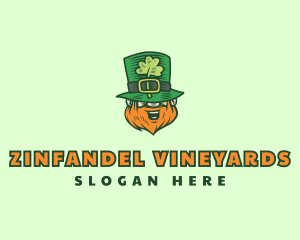 Lucky Irish Leprechaun logo design