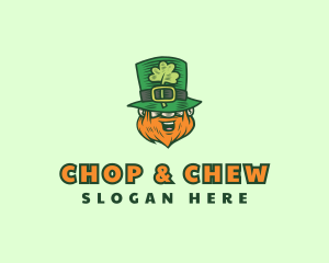 Lucky Irish Leprechaun logo design