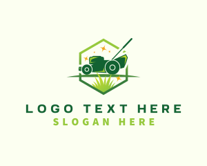 Lawn - Lawn Mower Gardening logo design