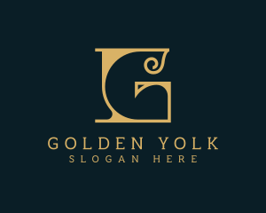 Premium Golden Artist logo design