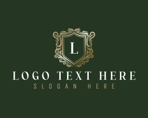 Luxury Crest Ornamental Logo