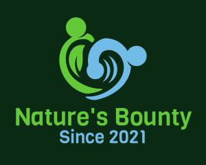 Nature Water Element  logo design