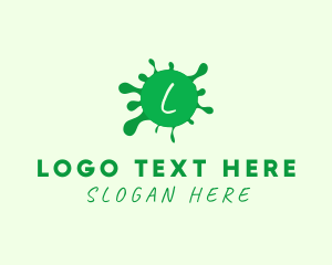 Pathogen - Viral Bacteria Virus logo design