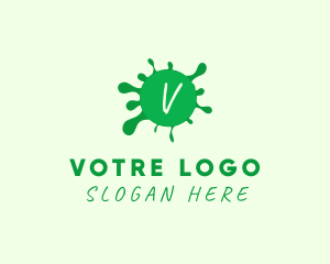 Viral Bacteria Virus Logo