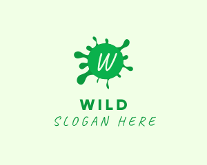 Splash - Viral Bacteria Virus logo design