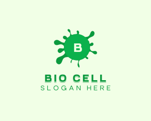Microorganism - Viral Bacteria Virus logo design