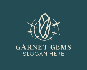 Sparkle Jewel gem logo design