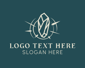 Elegant - Sparkle Jewel gem logo design