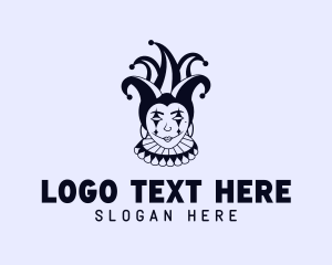 Theater - Jester Clown Theater logo design