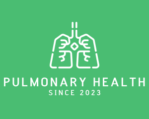 Pulmonary - Medical Respiratory Lungs logo design