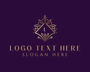 Gold - Elegant Ornament Jewelry logo design