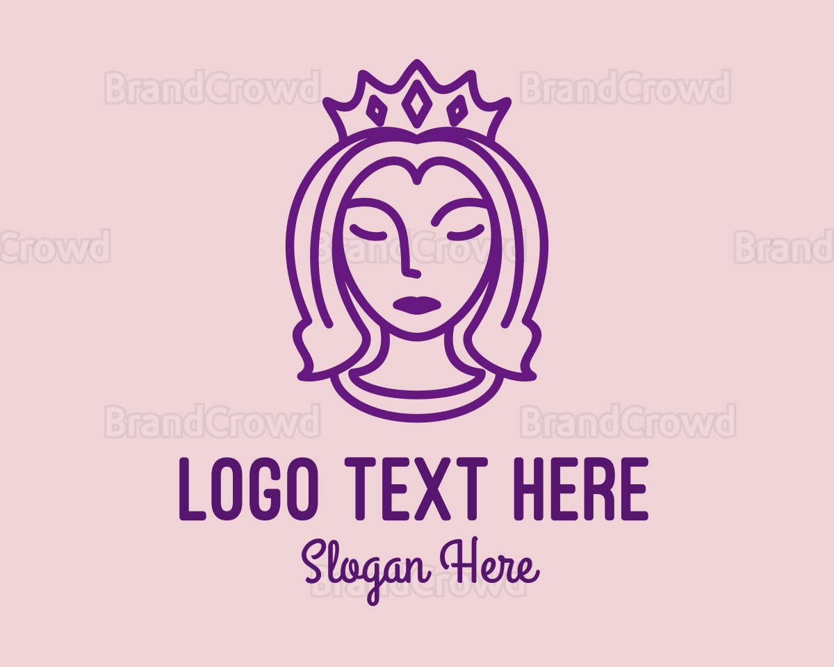 Beauty Queen Pageant Logo