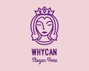 Head - Beauty Queen Pageant logo design
