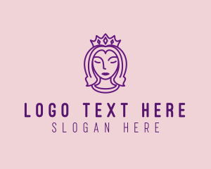 Woman - Beauty Queen Pageant logo design