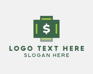 Accountant - Dollar Money Accounting logo design