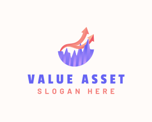 Asset - Stock Market Graph Arrow logo design